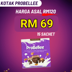 PAKEJ PERCUBAAN ( 1 KOTAK PROBELLEE PROBIOTIK )